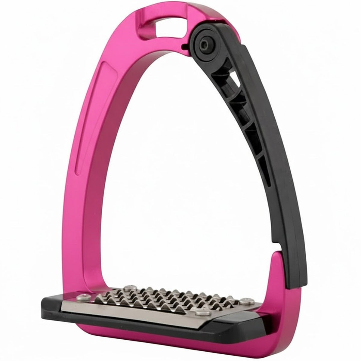 Ecavallo Safety Stirrups Durable Iron Alumionum Equestrain Stirrups Pink