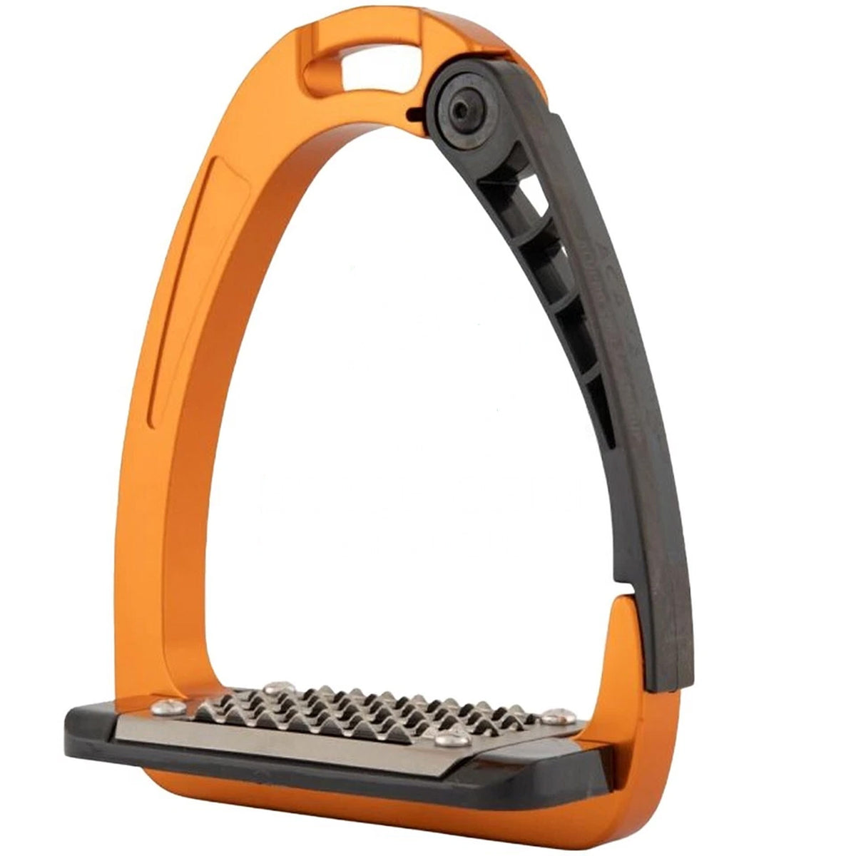 Ecavallo Safety Stirrups Durable Iron Alumionum Western Stirrups Orange