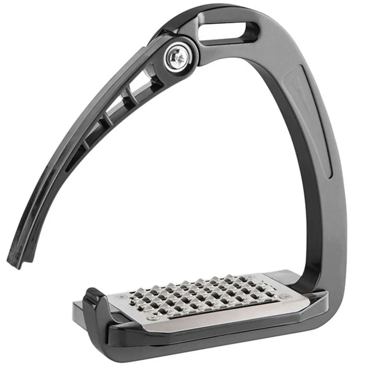 Ecavallo Safety Stirrups Durable Iron Alumionum Western Stirrups Black