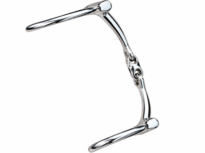 Western Horse D Ring Bit Double Joint Lozenge Snaffle Bits