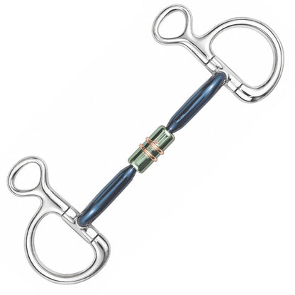 Blue Sweet Iron Copper Roller Mouth Stainless Steel Horse Boucher Bit