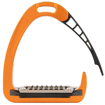 Ecavallo Safety Stirrups Durable Iron Alumionum Western Stirrups Orange
