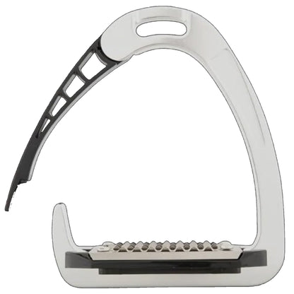 Ecavallo Safety Stirrups Durable Iron Alumionum Western Stirrups Silver
