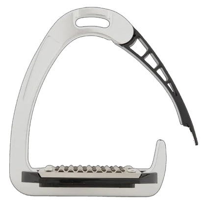 Ecavallo Safety Stirrups Durable Iron Alumionum Western Stirrups Silver