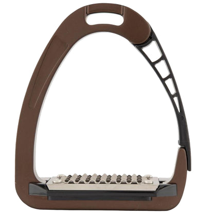 Ecavallo Safety Stirrups Durable Iron Alumionum Horse Riding Stirrups Brown