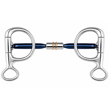 Blue Sweet Iron Copper Roller Mouth Stainless Steel Horse Boucher Bit