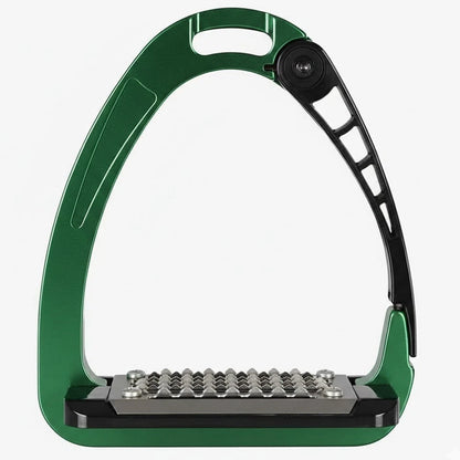 Ecavallo Safety Stirrups Durable IronQuick Release  Alumionum Stirrups Green