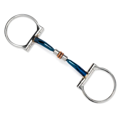 Blue Sweet Iron Copper Roller Mouth Western Horse Bit